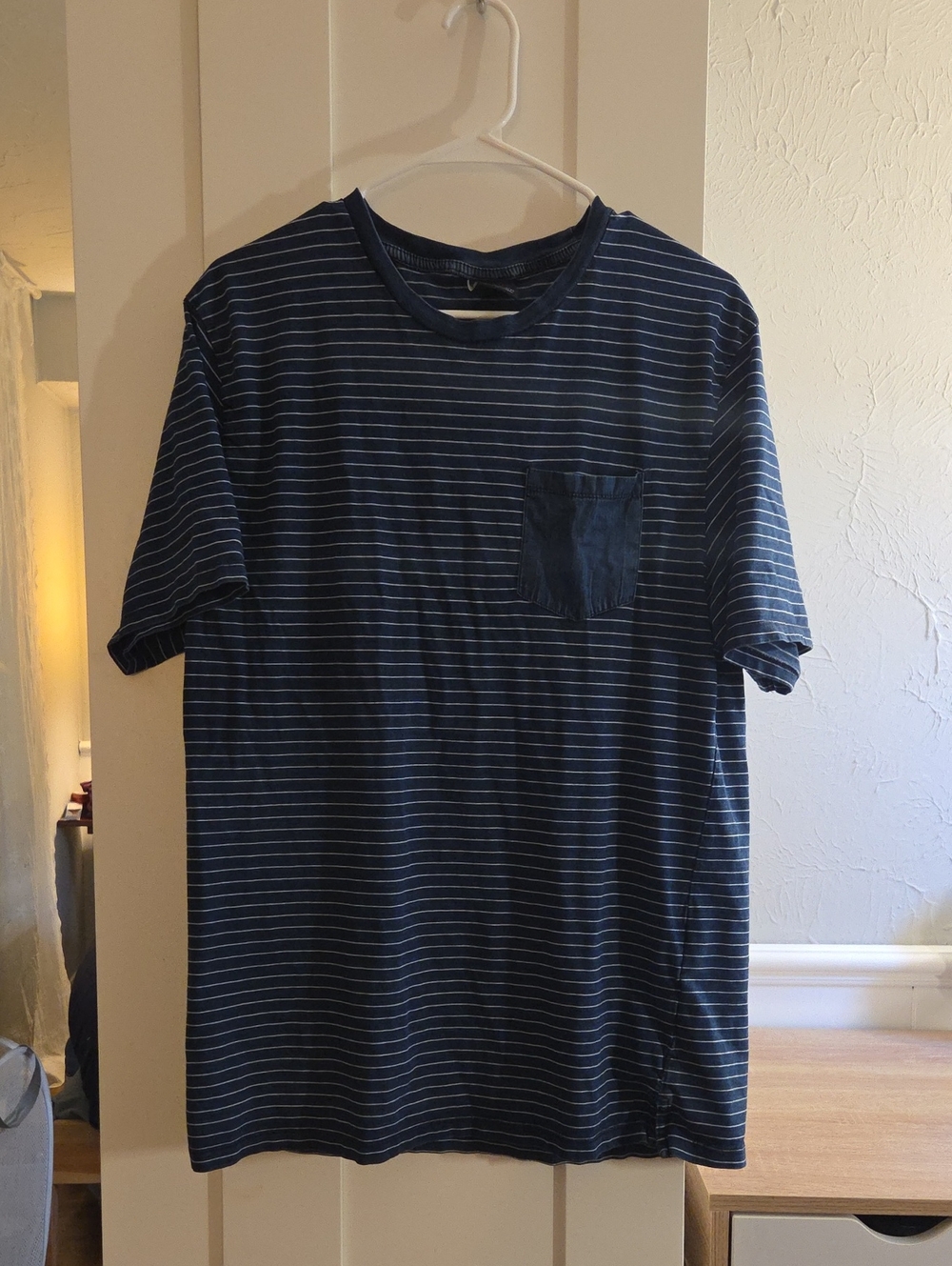 Blue Striped Zara t-shirt